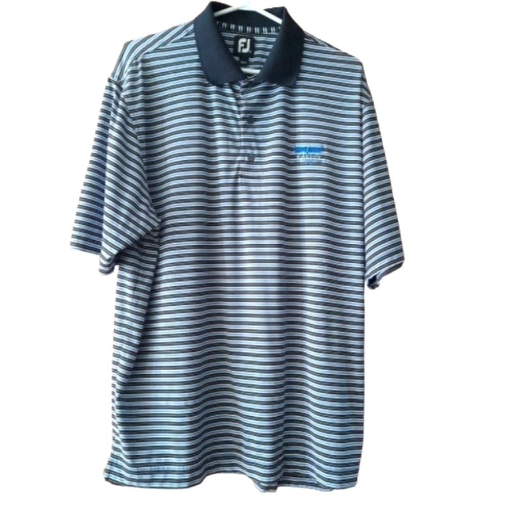 Footjoy Golf Polo Shirt XL Blue Raven Verrado Golf Club Arizona